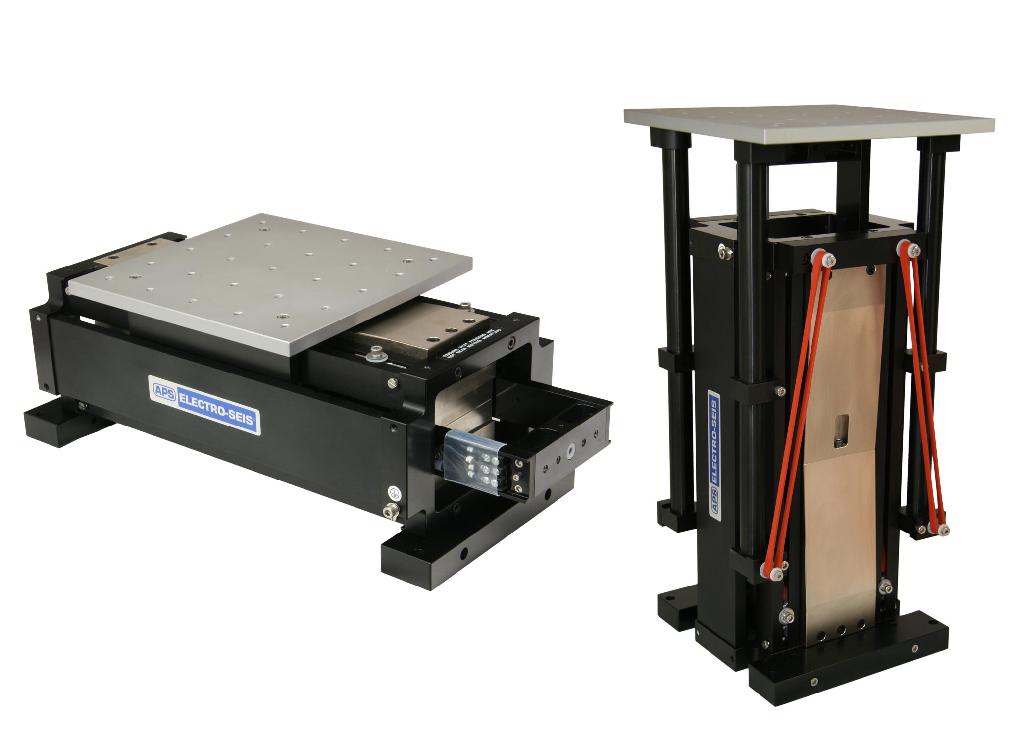 Auxiliary Tables for APS long stroke shaker