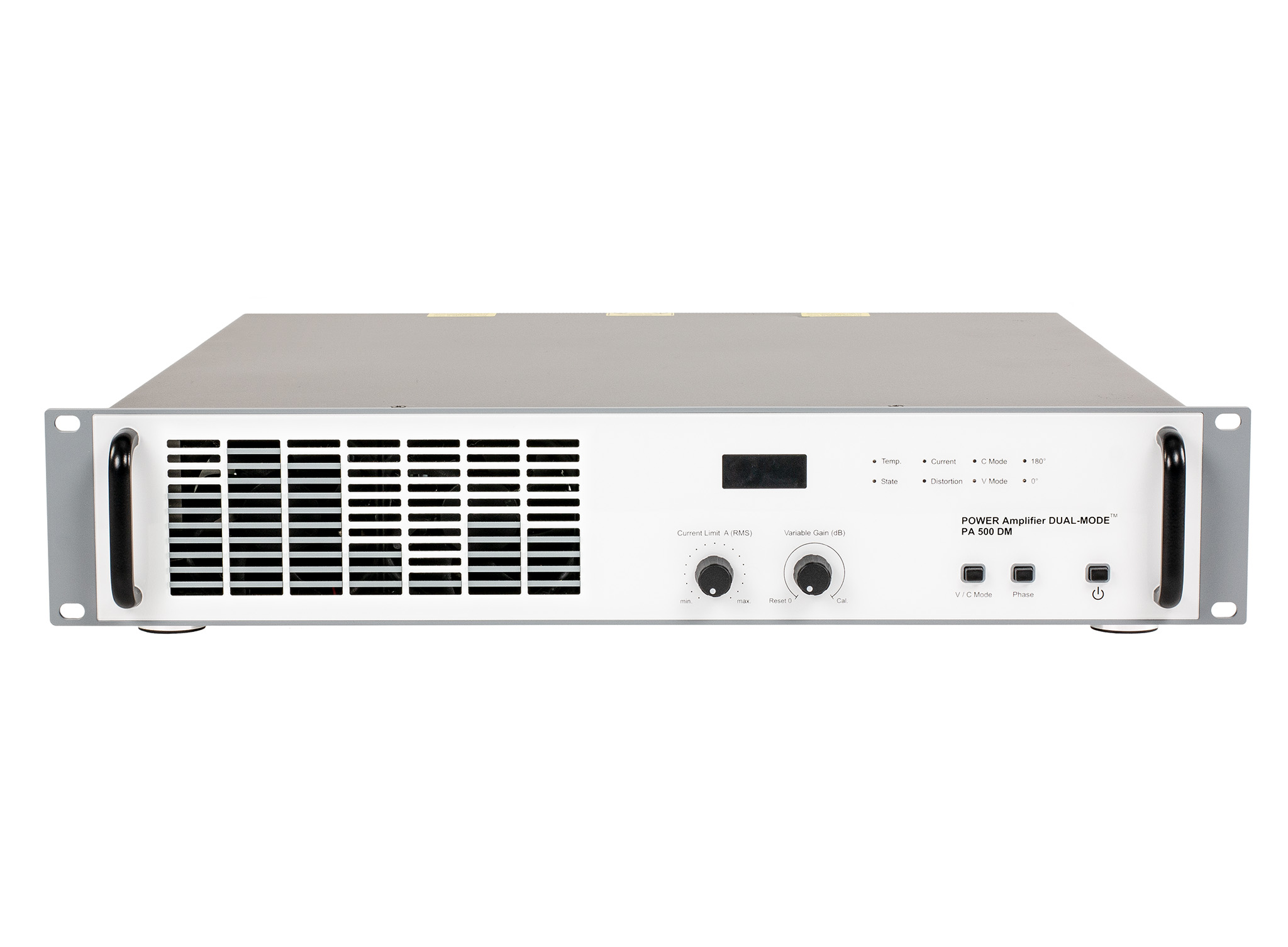 Front view of the Power Amplifier PA 500 DM